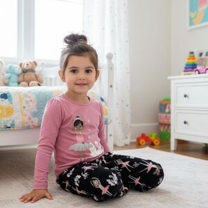 PAJAMAS Carters ballerina fleece pajamas set 4t